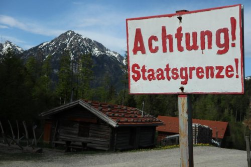 Staatsgrenze zu Österreich
