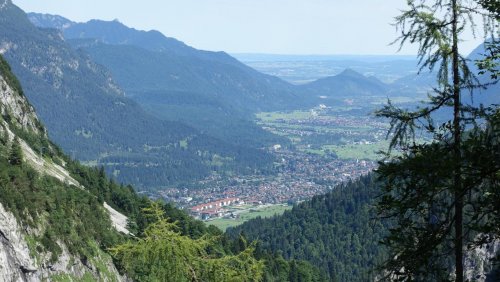 Ausblick nach Garmisch …