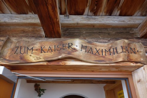 … auf der Maximilians-Hütte